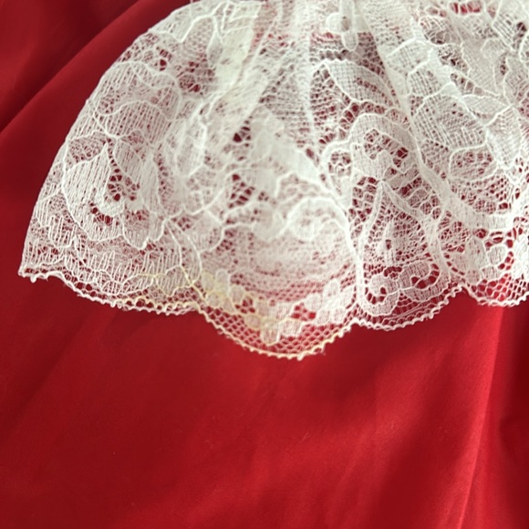 Girl August Girl’s Holiday Christmas Lace Dress size 3 - Picture 4 of 6